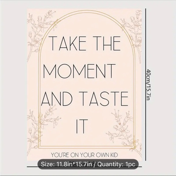 💛Canvas Print, Waterproof Music Poster, Taylor Lyrics Canvas Poster, Home Decor - Picture 5 of 10